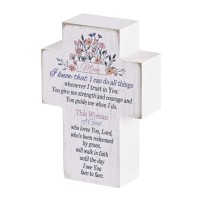2pk -Tabletop Cross Mom Woman Of God 3x4 - (Pack of 2) 2pk -Tabletop Cross Mom Woman Of God 3x4 - (Pack of 2)