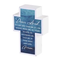 2pk -Tabletop Cross Lord If I Am Lost 3x4 - (Pack of 2)