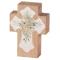 2pk -CROSS HOW GREAT THOU ART TABLETOP - (Pack of 2)