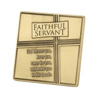 3pk -PLQ TTOP FAITHFUL SERVANT METAL - Pack of 3
