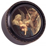 Tiny Round Keepsake Box Angels Song Tiny Round Keepsake Box Angels Song