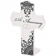 3pk -Tabletop Cross 25th Anniversary 5in - Pack of 3 3pk -Tabletop Cross 25th Anniversary 5in - Pack of 3