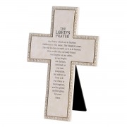 2pk -Tabletop Beaded Cross Full Lords Prayer - (Pack of 2) 2pk -Tabletop Beaded Cross Full Lords Prayer - (Pack of 2)