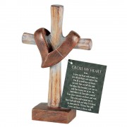 2pk -I Cross My Heart Petite Tabletop Cross - (Pack of 2) 2pk -I Cross My Heart Petite Tabletop Cross - (Pack of 2)
