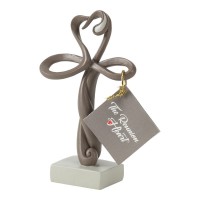 2pk -CRS TTOP REUNION HEART RSN 6"H - (Pack of 2)