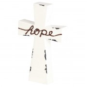 2pk -Tabletop Cross Hope Enamel-look 7h - (Pack of 2) 2pk -Tabletop Cross Hope Enamel-look 7h - (Pack of 2)
