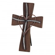 2pk -Tabletop Cross 3D Heart Overlay - (Pack of 2) 2pk -Tabletop Cross 3D Heart Overlay - (Pack of 2)