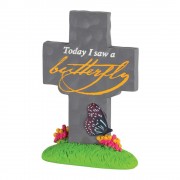 2pk -Bereavement Butterfly Tabletop Cross - (Pack of 2)
