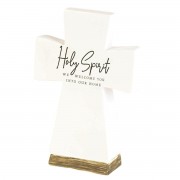 Tabletop Cross Holy Spirit We Welcome Tabletop Cross Holy Spirit We Welcome