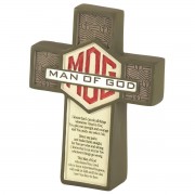 2pk -Tabletop Cross Man Of God - (Pack of 2) 2pk -Tabletop Cross Man Of God - (Pack of 2)