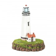 2pk -FIGR LIGHTHOUSE LIGHTED RSN 4.75"H - (Pack of 2)