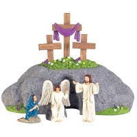 Figurine Easter 4-Piece Set Resin