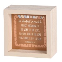 2pk -Tabletop 2 Sided Be Steadfast Immovable - (Pack of 2)