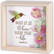 2pk -Tabletop 2 Sided Let Love Guide Life 6H - (Pack of 2) 2pk -Tabletop 2 Sided Let Love Guide Life 6H - (Pack of 2)