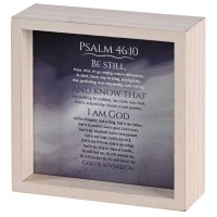 2pk -Tabletop 2 Sided Be Still And Know I Am - (Pack of 2) 2pk -Tabletop 2 Sided Be Still And Know I Am - (Pack of 2)