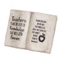 2pk -Tabletop Plaque Book Shape Teachers - (Pack of 2) 2pk -Tabletop Plaque Book Shape Teachers - (Pack of 2)