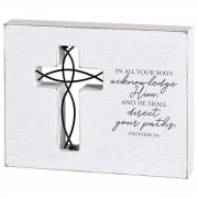 Tabletop Wire Plaque In All Your Ways Tabletop Wire Plaque In All Your Ways