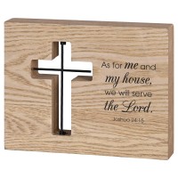 Tabletop Wire Plaque As For My House