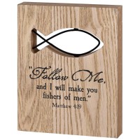 Tabletop Wire Plaque Follow Me