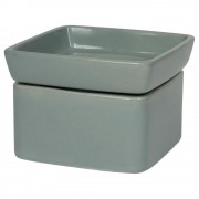 Solid Gray In Wax Oil Candle Warmer Solid Gray In Wax Oil Candle Warmer