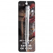 4pk -PEN FULL ARMOR OF GOD METAL 5.25" - Pack of 4