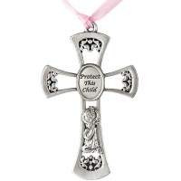 2pk -Girl Cradle Medallion - (Pack of 2)