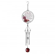2pk -Windchime Cardinal I Live On 14H - (Pack of 2)