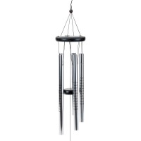 WINDCHM-REUNION HEART ALUM 35"(V.TUBES)