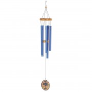 WINDCHIME CROSS SAIL BLUE ORANGE 35"
