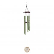 Windchime Heart Of A Friend Aluminum