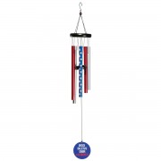 Windchime God Bless Our Heroes 35in