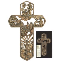 2pk -Life Of Christ Wall Cross - (Pack of 2)