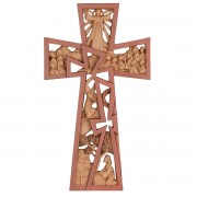 2pk -Christ Is Risen Easter Wall Cross - (Pack of 2)