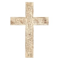 CRS WALL ANTIQUE WOOD LOOK RSN 16"H