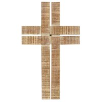 CRS WALL ANTIQUE WOOD LOOK RSN 12"H