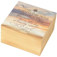 Keepsake Box When I Come Home To Heaven Keepsake Box When I Come Home To Heaven