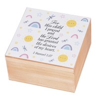 Keepsake Box For This Child I Prayed MDF Keepsake Box For This Child I Prayed MDF