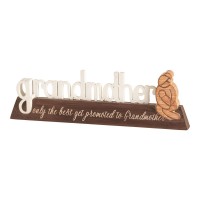 2pk -Grandmother Word Figurine - (Pack of 2)