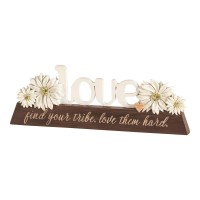2pk -Love Word Figurine - (Pack of 2)