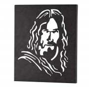 Wall Hanging Metal Head Of Christ 12x14