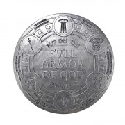 Full Armor Of God Round Wall Plaque