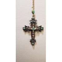 Woman of Faith or Man of God Cross Ornament