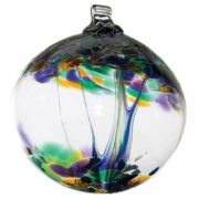 6" Tree of Enchantment Blessings Glass Ornament