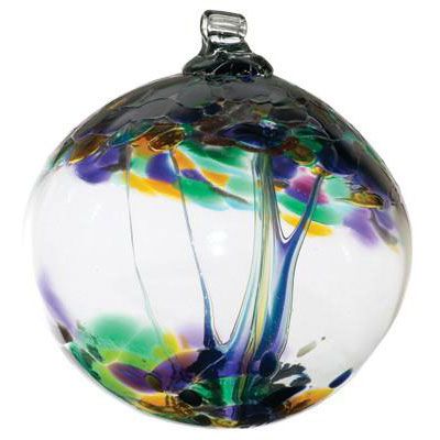 6" Tree of Enchantment Blessings Glass Ornament -  - OR BLESS
