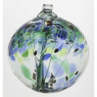 6" Tree of Enchantment Encouragment Glass Ornament