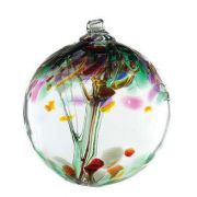 6" Tree of Enchantment Remembrance Glass Ornament