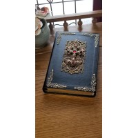 NKJV Ruby Crystals Decorated Cross Jeweled Bible Black NKJV Ruby Crystals Decorated Cross Jeweled Bible Black