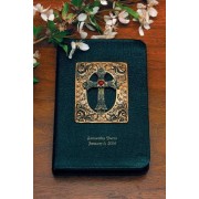 Antiqued Brass and Garnet Cross Bible - Choice of KJV or NKJV Compact Edition Antiqued Brass and Garnet Cross Bible - Choice of KJV or NKJV Compact Edition