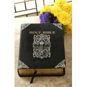 NAB Catholic Jeweled Blue Crystal Cross Bible NAB Catholic Jeweled Blue Crystal Cross Bible