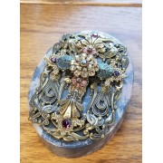 Garden Cross Paperweight Garden Cross Paperweight